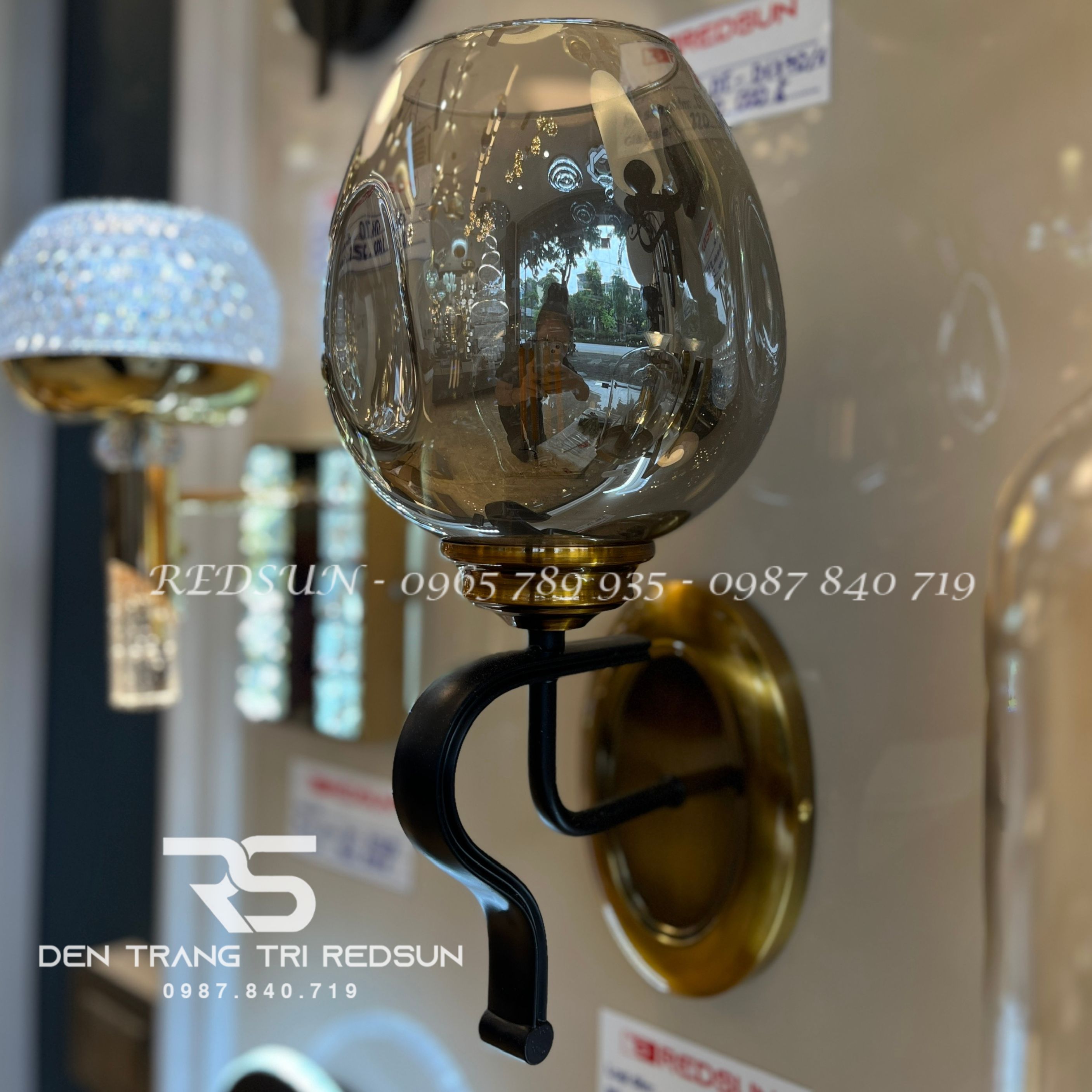 Đèn Tường Trang Trí Phòng Khách, Phòng Ngủ, Cầu Thang Phong Cách Bắc Âu DT-D8870