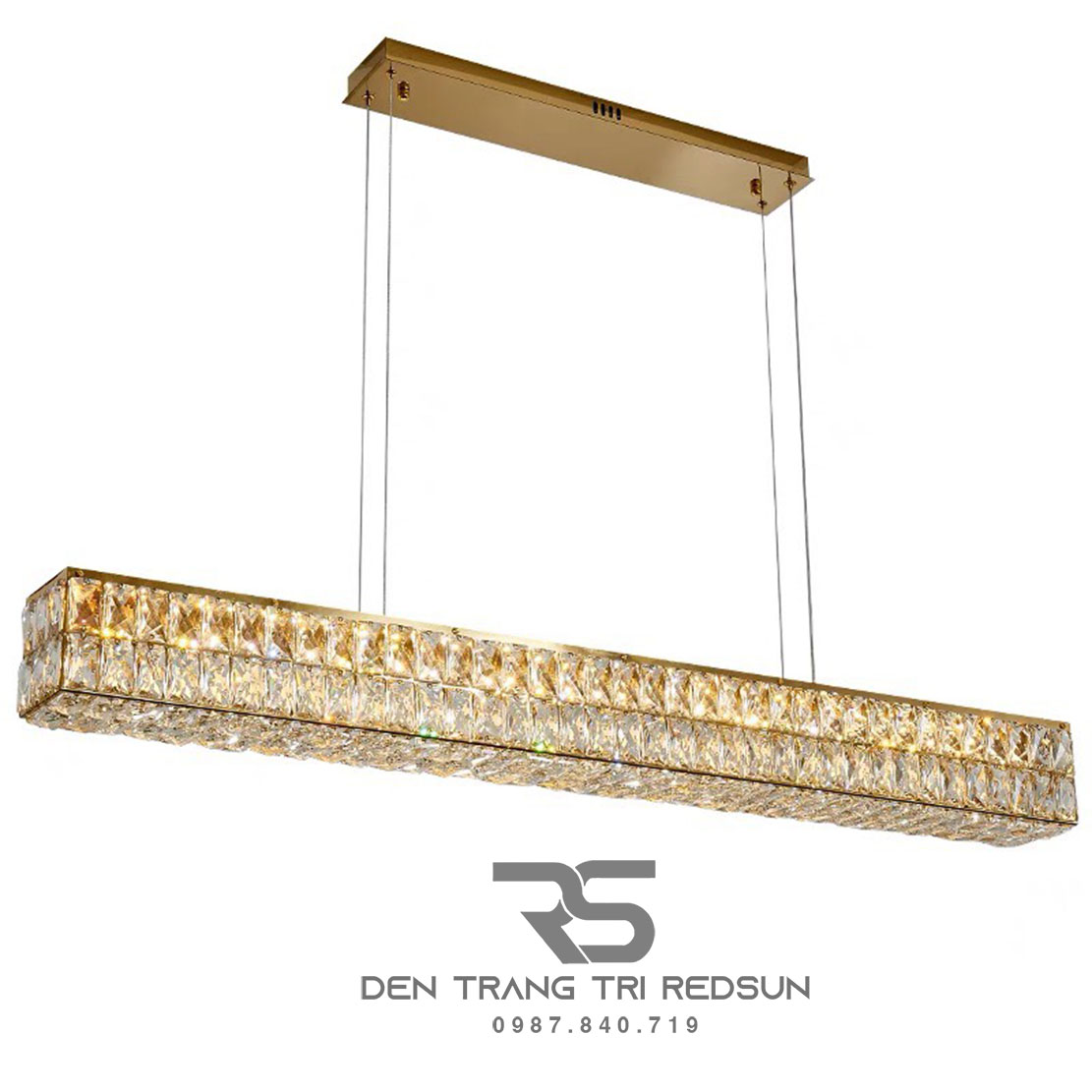 Đèn Thả Pha Lê Bàn Ăn, Bàn Đảo Hiện Đại  TPL083