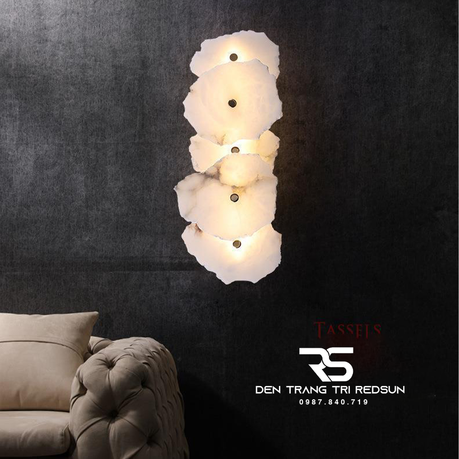 Đèn Tường Đá Cẩm Thạch Trang Trí Phòng Khách, Phòng Ngủ, Cầu Thang, Phòng Bếp Phong Cách Pháp DT-1062