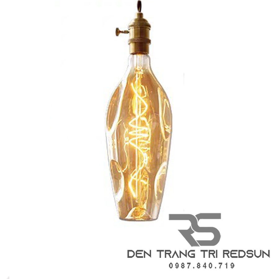 Đèn Thả Thuỷ Tinh Edison Cổ Điển Thế Hệ Mới Phong Cách Bắc Âu CDT-T047 Dáng A
