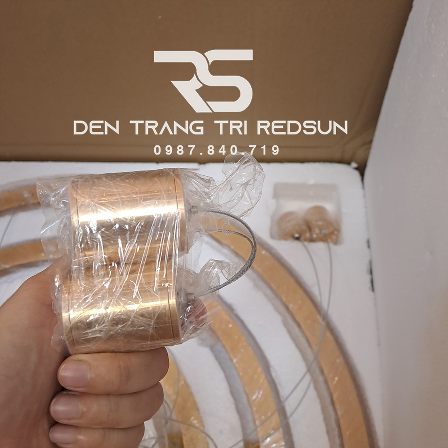 Đèn thả nhiều vòng hiện đại G8 - 3 vòng