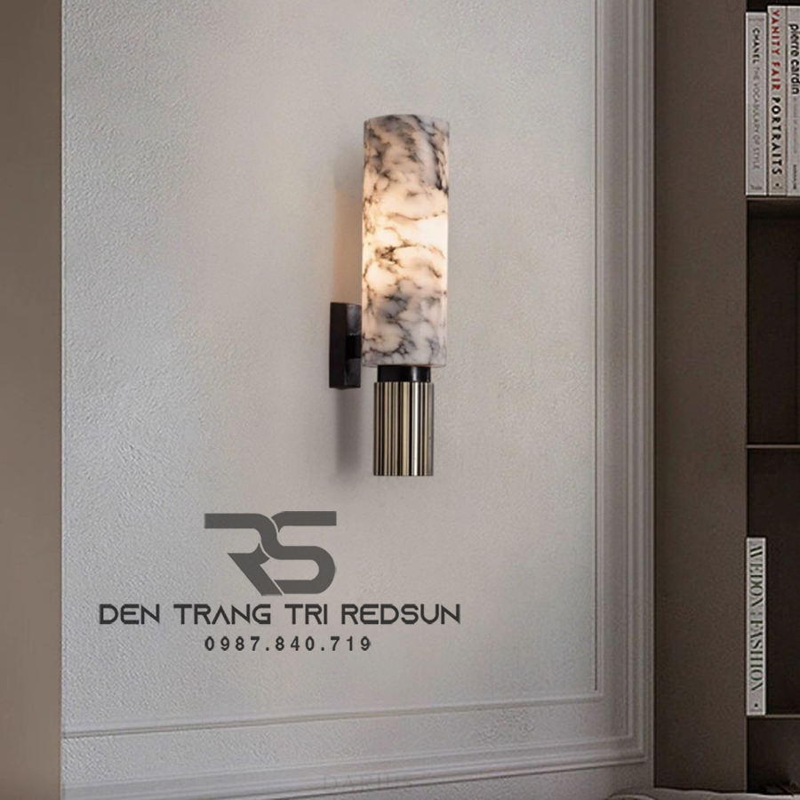 Đèn Tường Đá Cẩm Thạch Hiện Đại Trang Trí Phòng Khách, Phòng Ngủ, Cầu Thang Phong Cách Bắc Âu DT-130