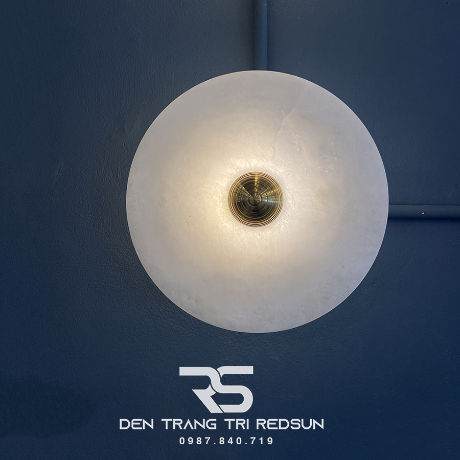 Đèn Tường Trang Trí Phòng Khách, Phòng Ngủ, Cầu Thang Phong Cách Bắc Âu Chất Liệu Đá Cẩm Thạch DT-112