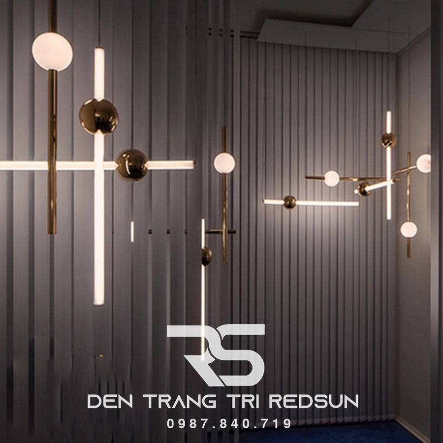 Đèn Thả Phòng Khách, Phòng Ngủ, Bàn Ăn Hiện Đại Phong Cách Bắc Âu Choá Thuỷ Tinh CDT-T008