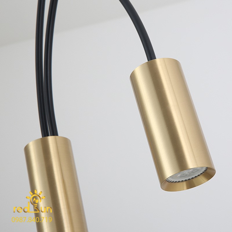 Đèn chùm hiện đại cánh cung 3 bóng rọi DC-T069