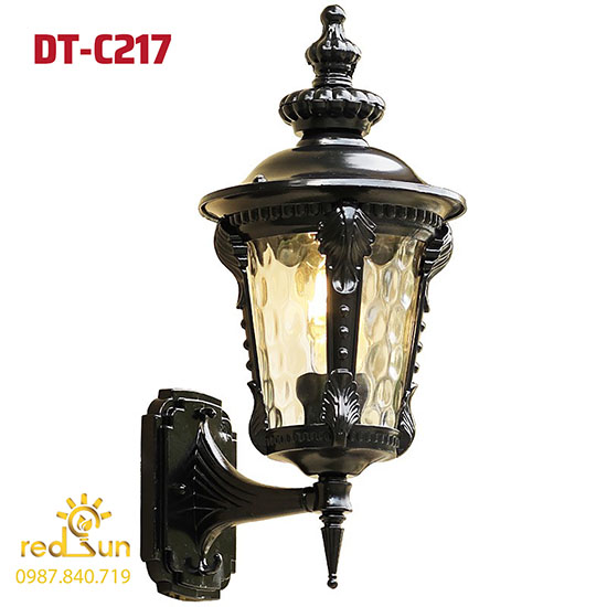 Đèn Tường Chùa Hợp Kim Lắp Ngoài Trời DT-C217