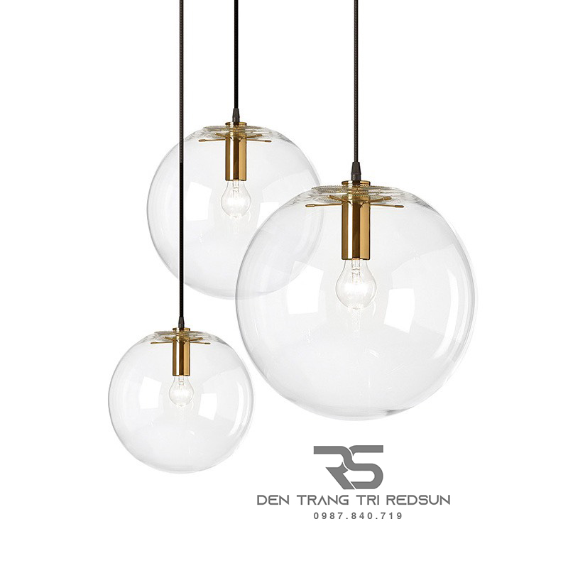 Đèn Thả Trần Hiện Đại Phong Cách Bắc Âu Chóa Thủy Tinh CDT-L006