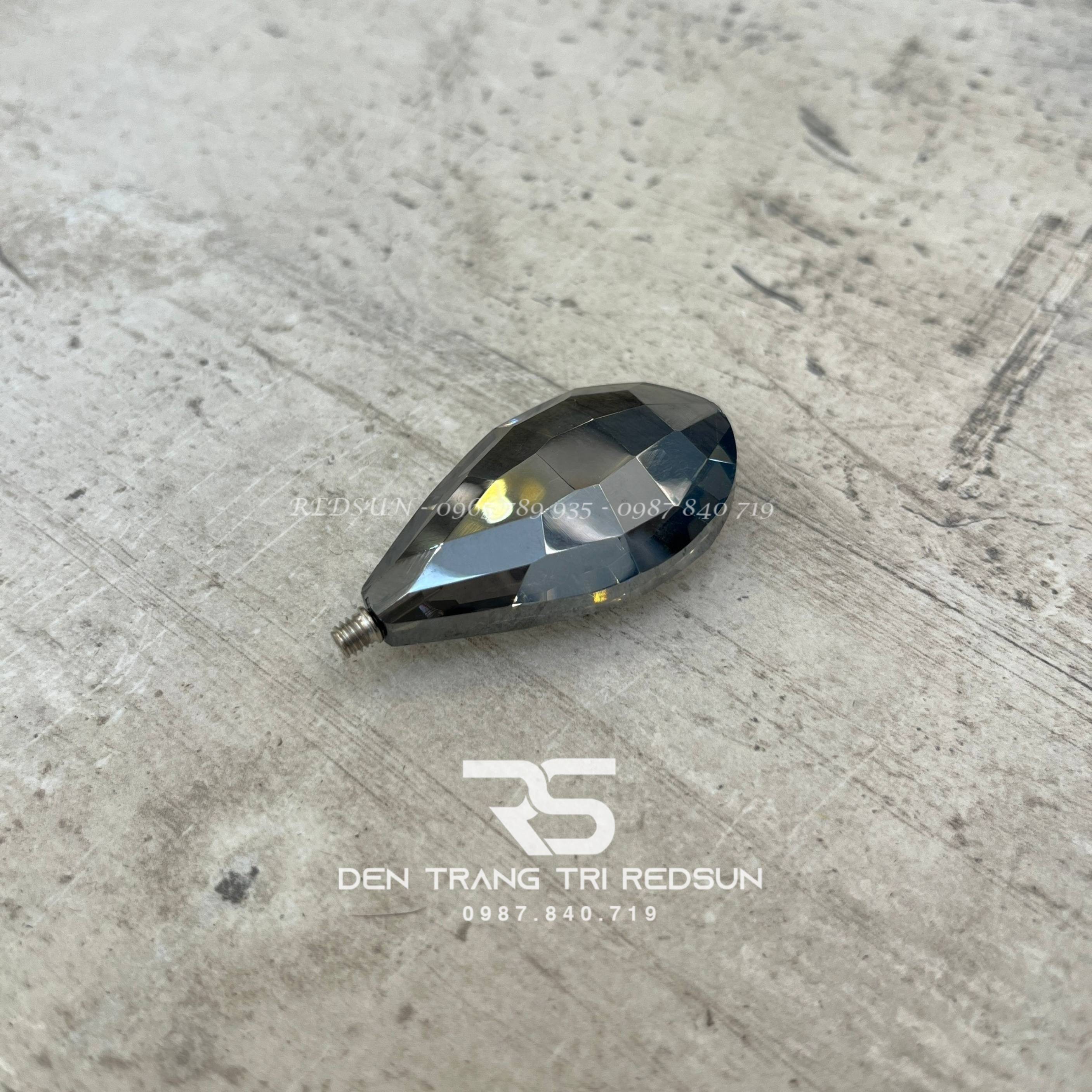 Đèn Mâm Pha Lê Ốp Trần Phòng Khách Hiện Đại MV9203