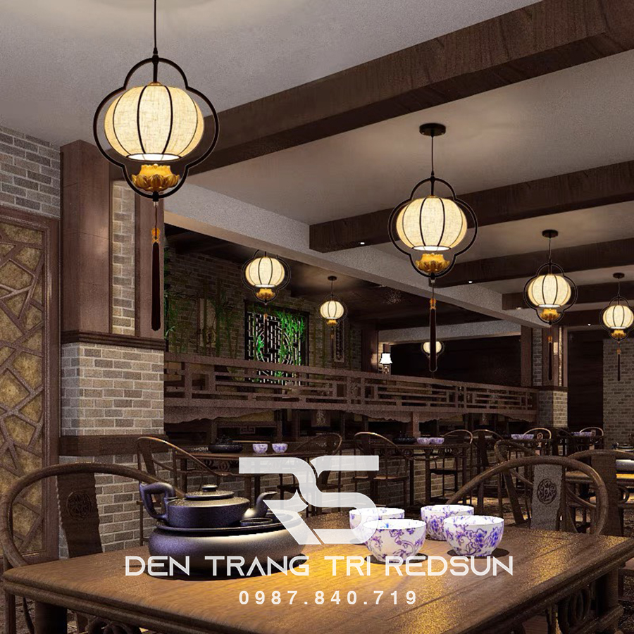 Đèn Thả Trần Hiện Đại Phong Cách Indochine IDC-012