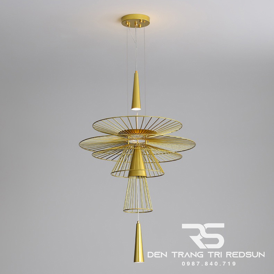 Đèn Thả Trần Đĩa Bay Phong Cách Bắc Âu CDT-T038/CDT-T039/CDT-T040