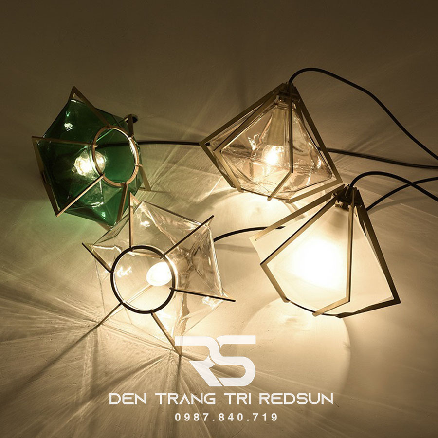 Đèn Thả Bàn Ăn Hiện Đại Phong Cách Bắc Âu Choá Thuỷ Tinh CDT-T003