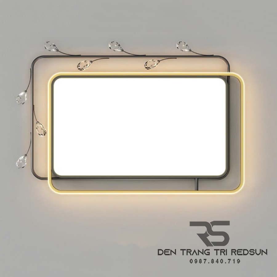 Đèn Mâm Ốp Trần Phòng Khách, Phòng Ngủ Hiện Đại MN101