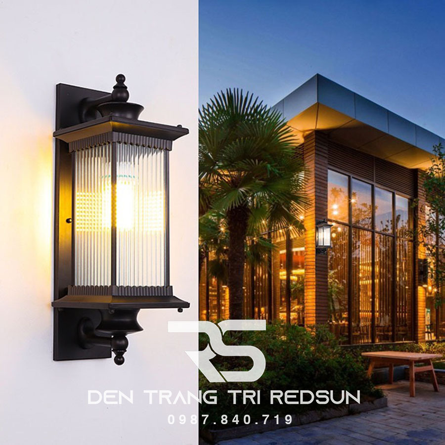 Đèn Tường Chùa Hợp Kim Lắp Ngoài Trời DT-C0307