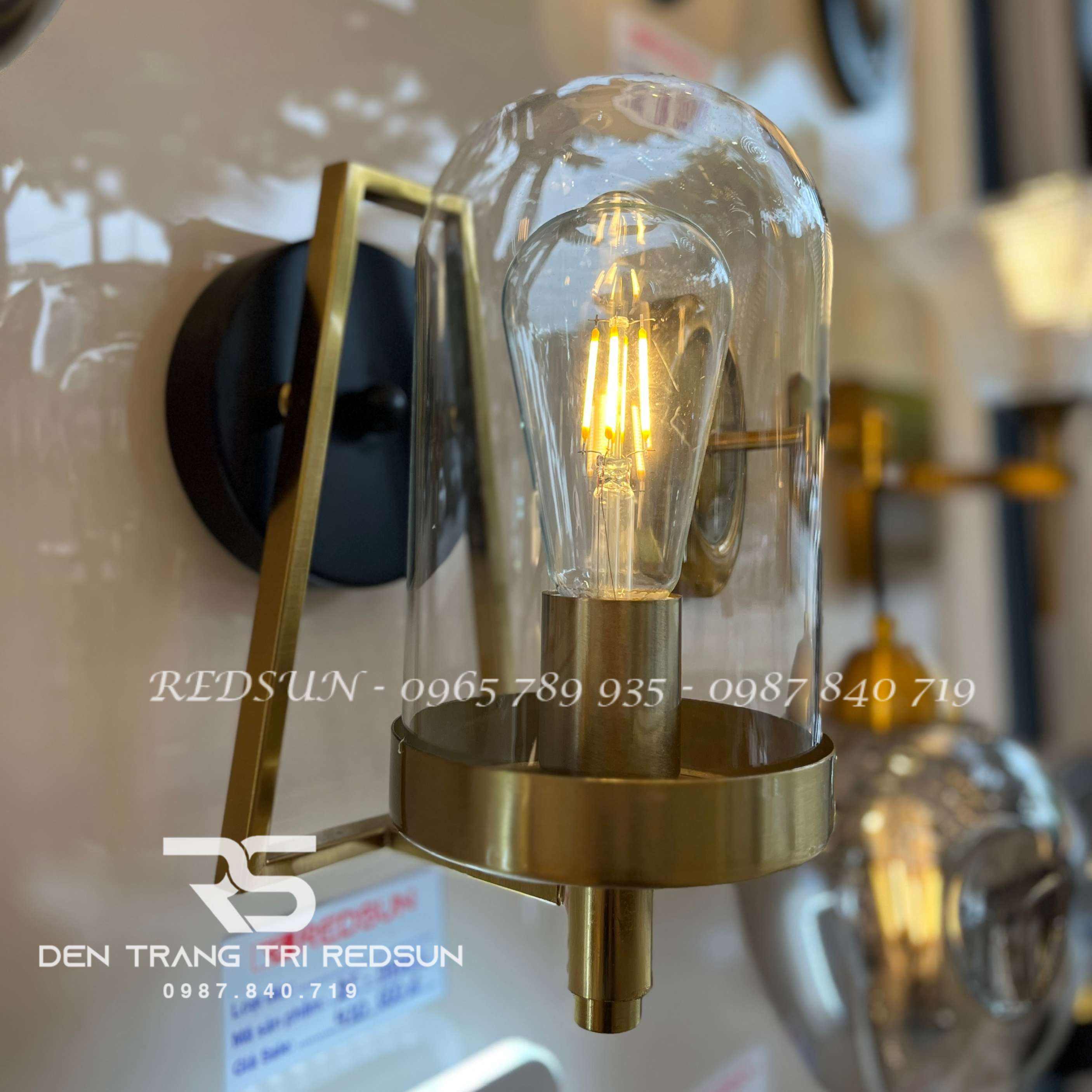 Đèn Tường Trang Trí Phòng Khách, Phòng Ngủ, Cầu Thang Phong Cách Bắc Âu DT-D8002