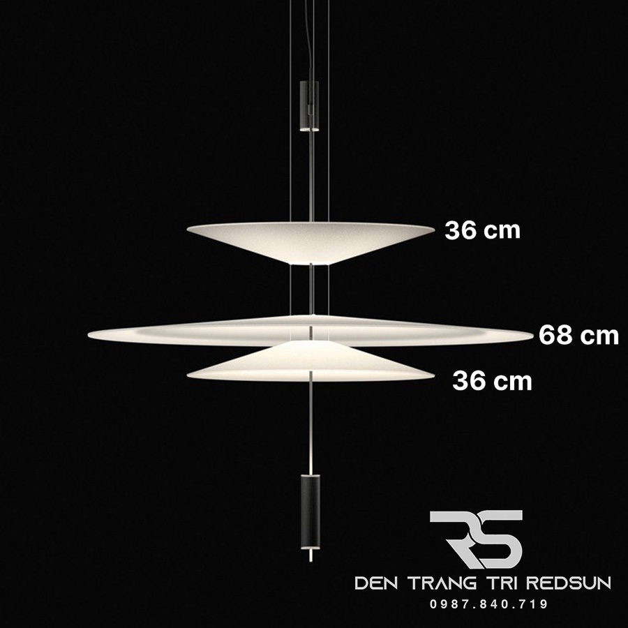 Đèn Thả Trần Đĩa Bay Phong Cách Bắc Âu CDT-BTTK144/CDT-BTTK145/CDT-BTTK146