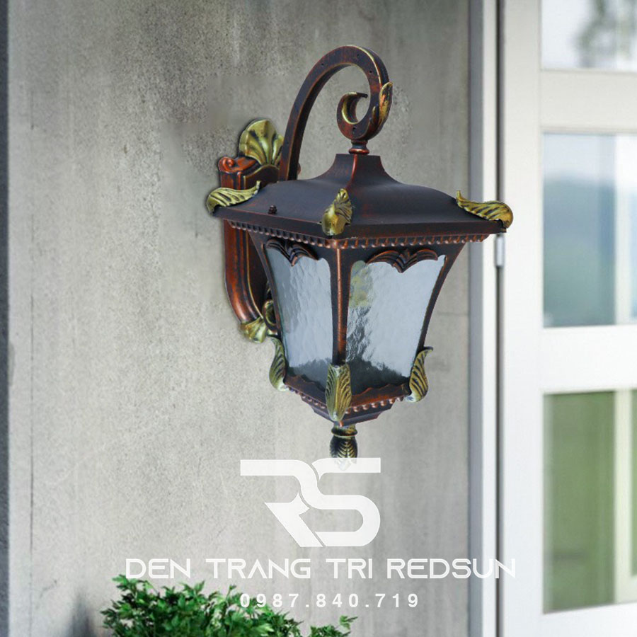 Đèn Tường Chùa Hợp Kim Lắp Ngoài Trời DT-C050