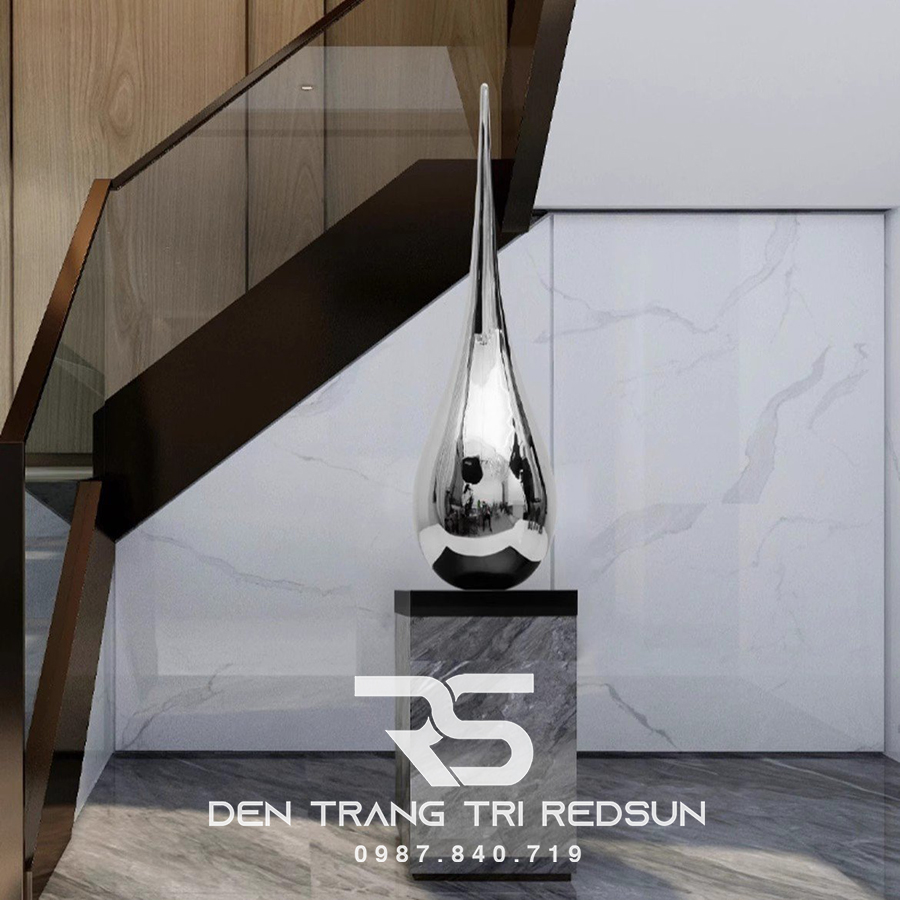 Đồ Trang Trí Nội Thất Phòng Khách, Hành Lang, Sảnh Chờ Phong Cách Bắc Âu Hình Giọt Nước DDC-004