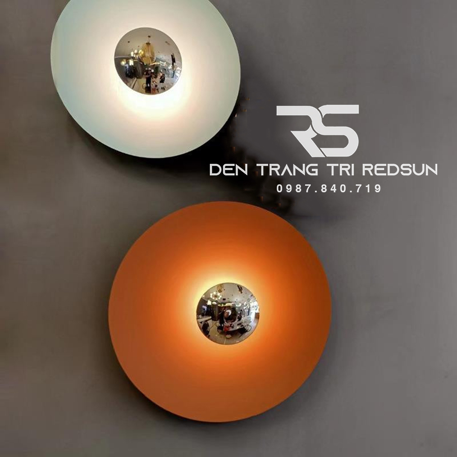 Đèn Tường Trang Trí Phòng Khách, Phòng Ngủ, Cầu Thang Hình Đĩa Bay Phong Cách Bắc Âu  DT-124