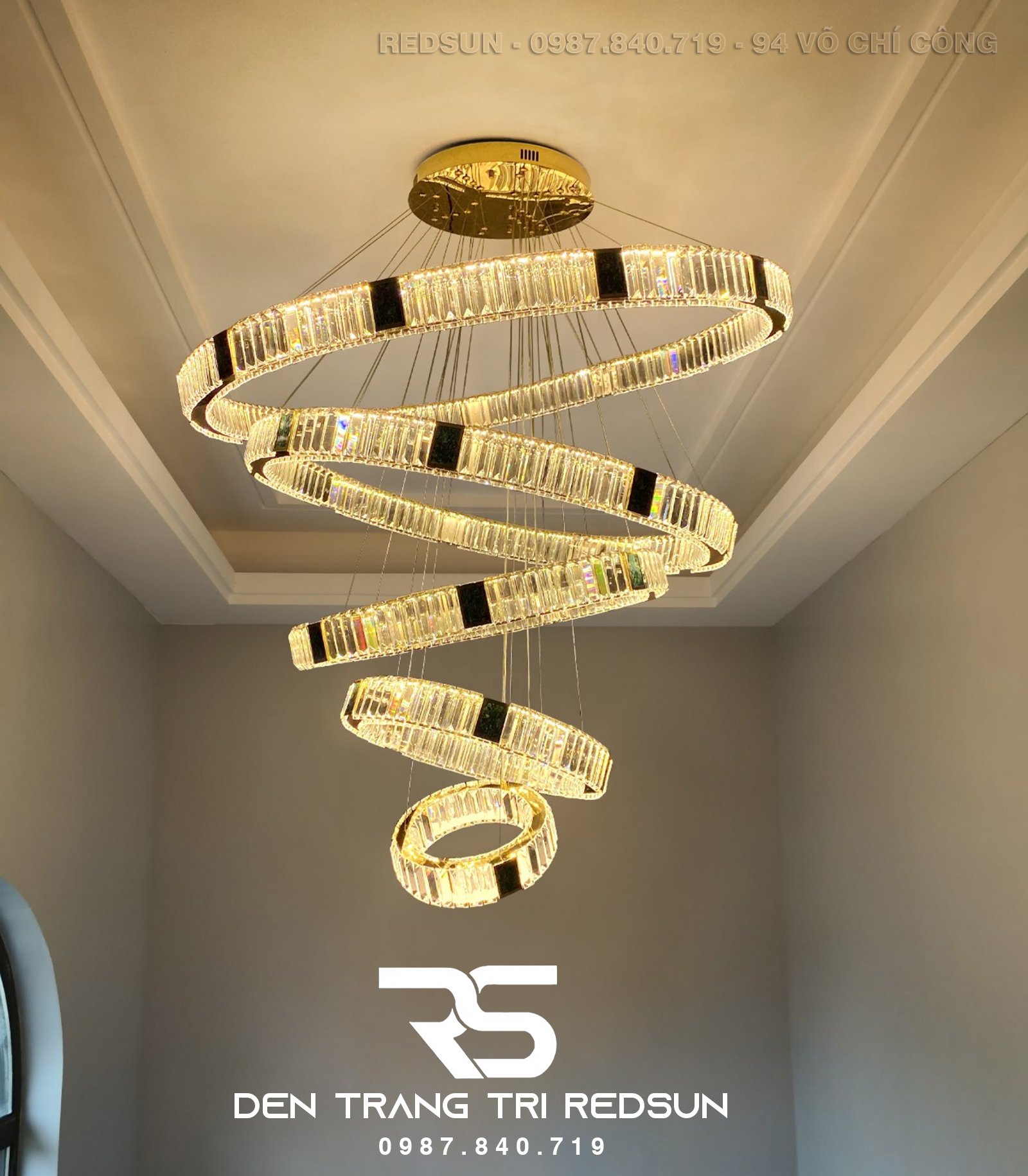 Đèn Thả Pha Lê Phòng Khách, Phòng Ngủ, Bàn Ăn Hiện Đại TPL085