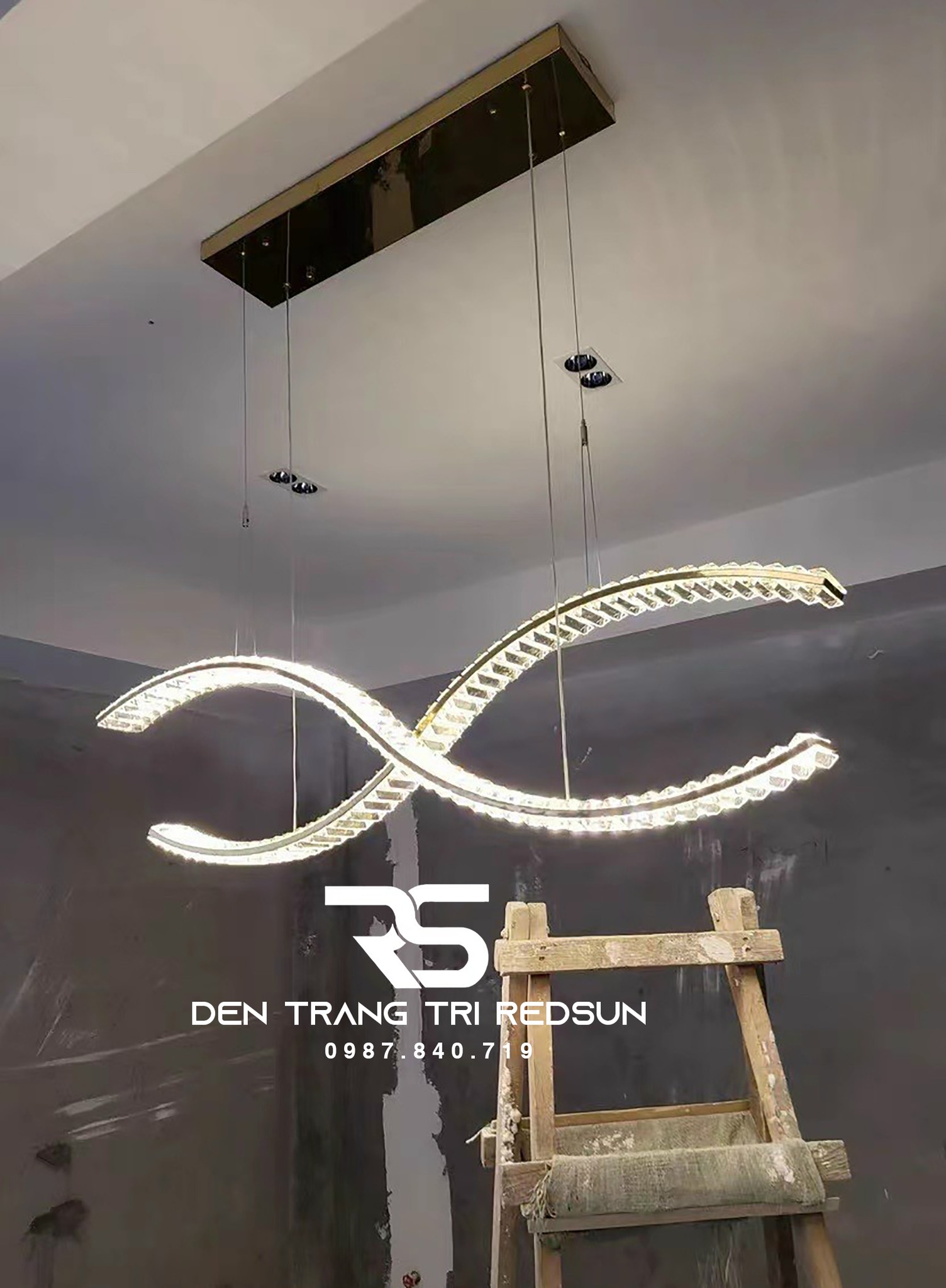 Đèn Thả Pha Lê Phòng Khách, Phòng Ngủ, Bàn Ăn Hiện Đại TPL087