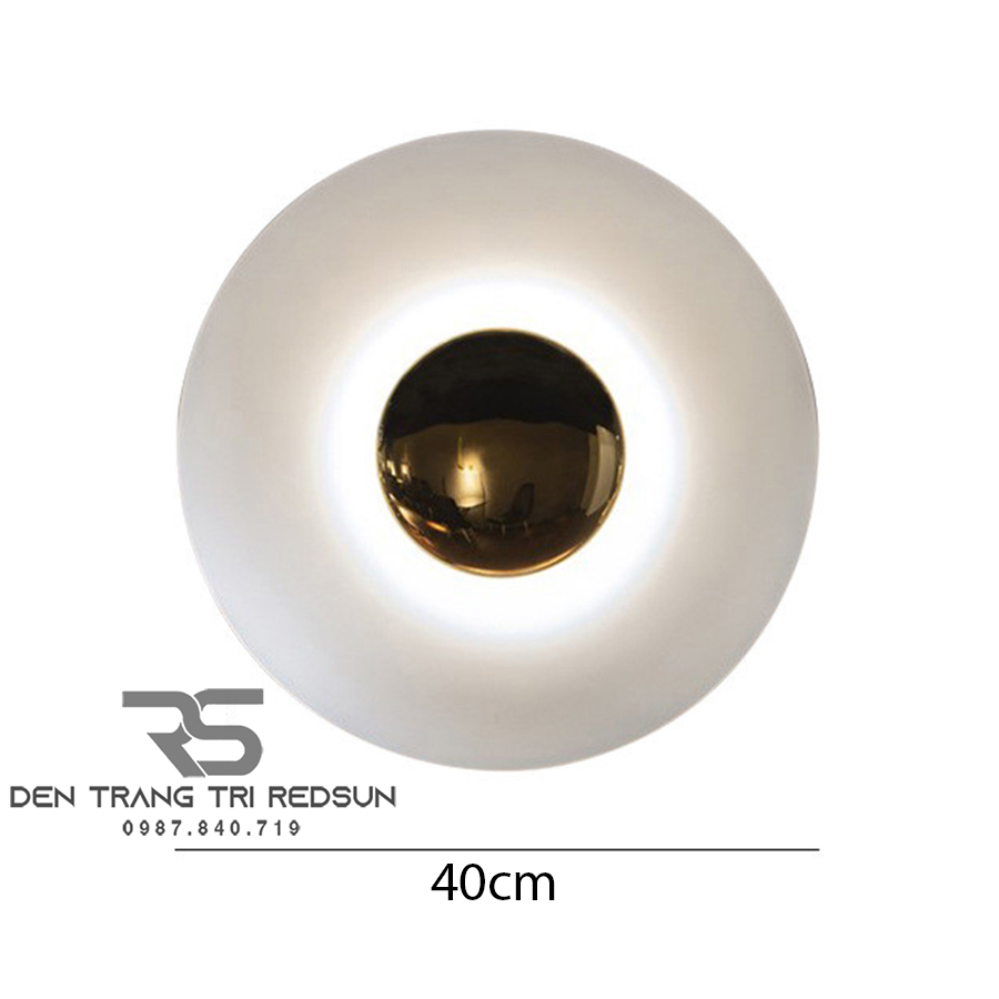 Đèn Tường Trang Trí Phòng Khách, Phòng Ngủ, Cầu Thang Hình Đĩa Bay Phong Cách Bắc Âu  DT-124