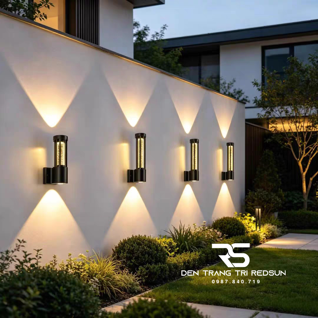 Đèn Tường Chống Nước Trang Trí Ngoài Trời Nhà Hàng, Khách Sạn, Biệt Thự, Sân Vườn DTOD-SW8003