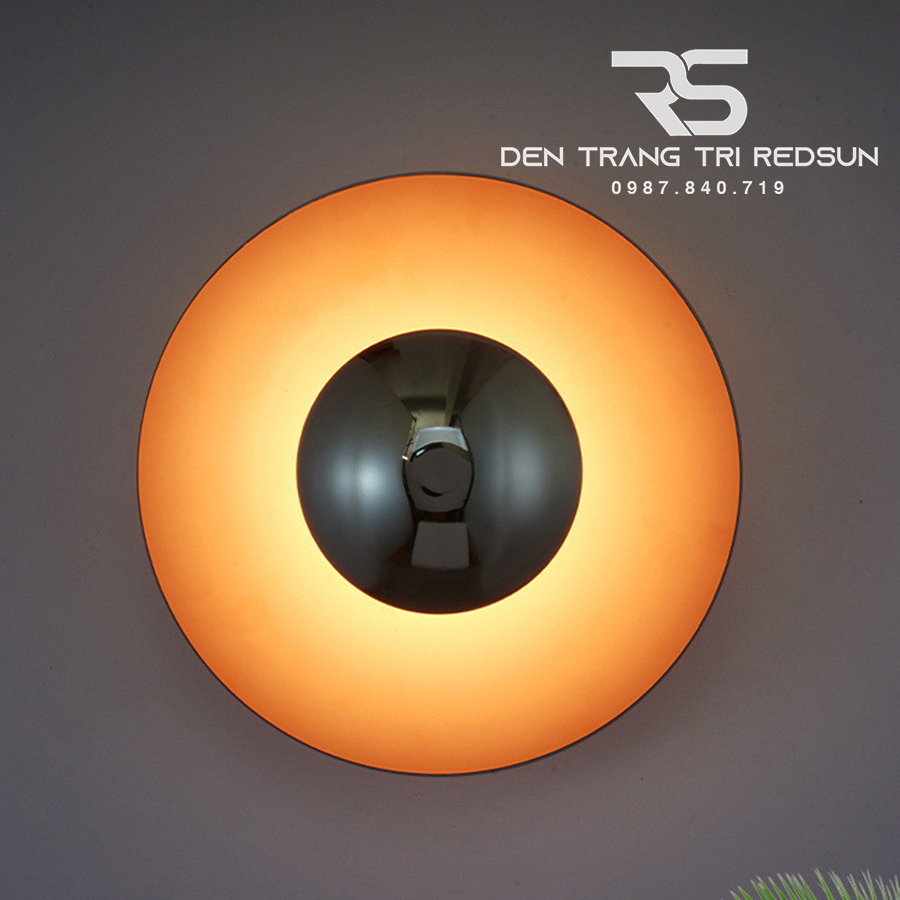 Đèn Tường Trang Trí Phòng Khách, Phòng Ngủ, Cầu Thang Hình Đĩa Bay Phong Cách Bắc Âu  DT-124