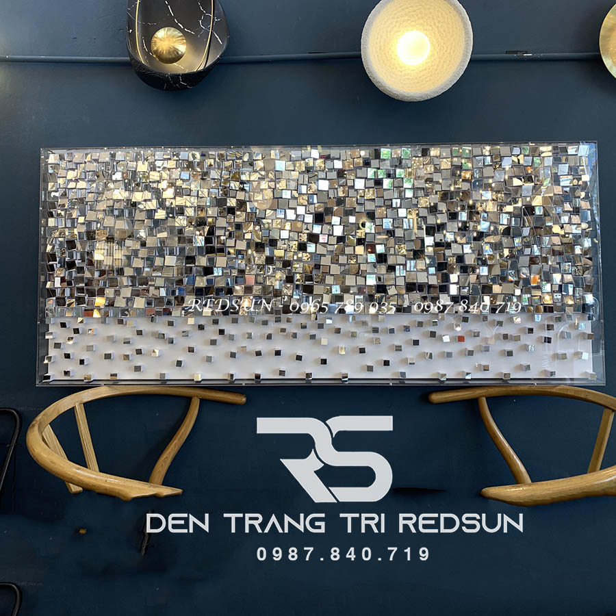 Gương Treo Tường Nghệ Thuật Trang Trí Phòng Khách, Phòng Ăn, Hành Lang Phong Cách Bắc Âu GDC-009