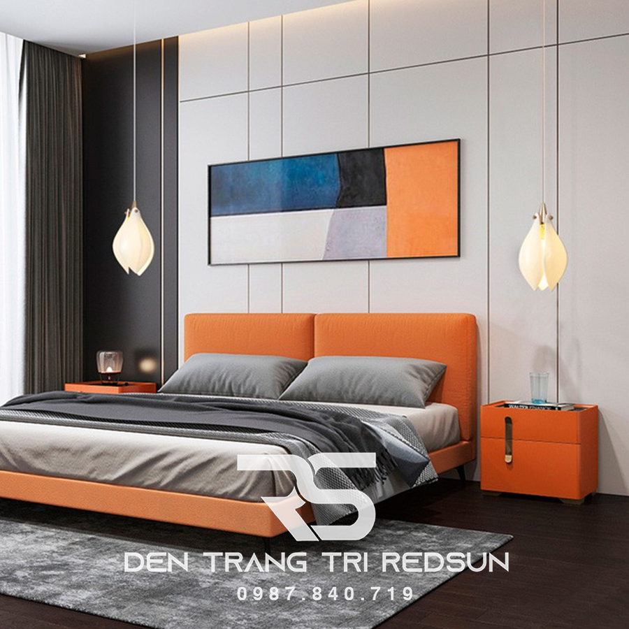 Đèn Thả Phong Cách Hiện Đại Hoa Mộc Lan Lắp Phòng Khách, Sảnh Chờ, Cầu Thang Thông Tầng HTK052