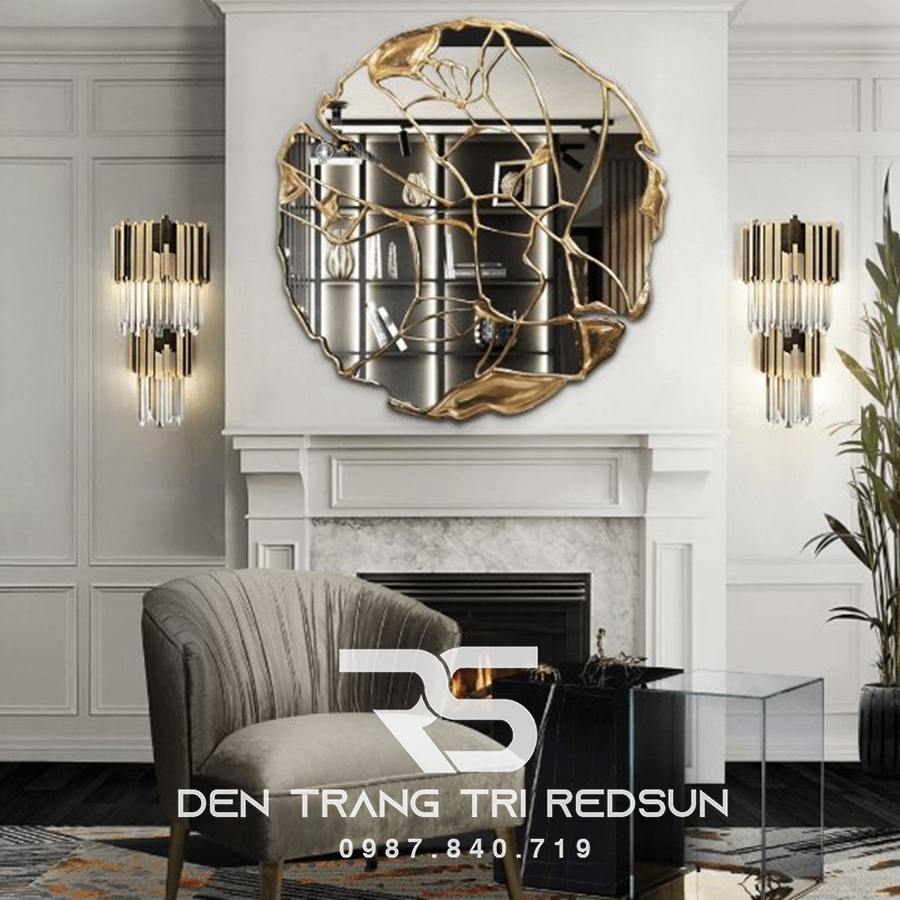Gương Treo Tường Trang Trí Phòng Khách, Phòng Ngủ, Phòng Ăn, Hành Lang GDC-016