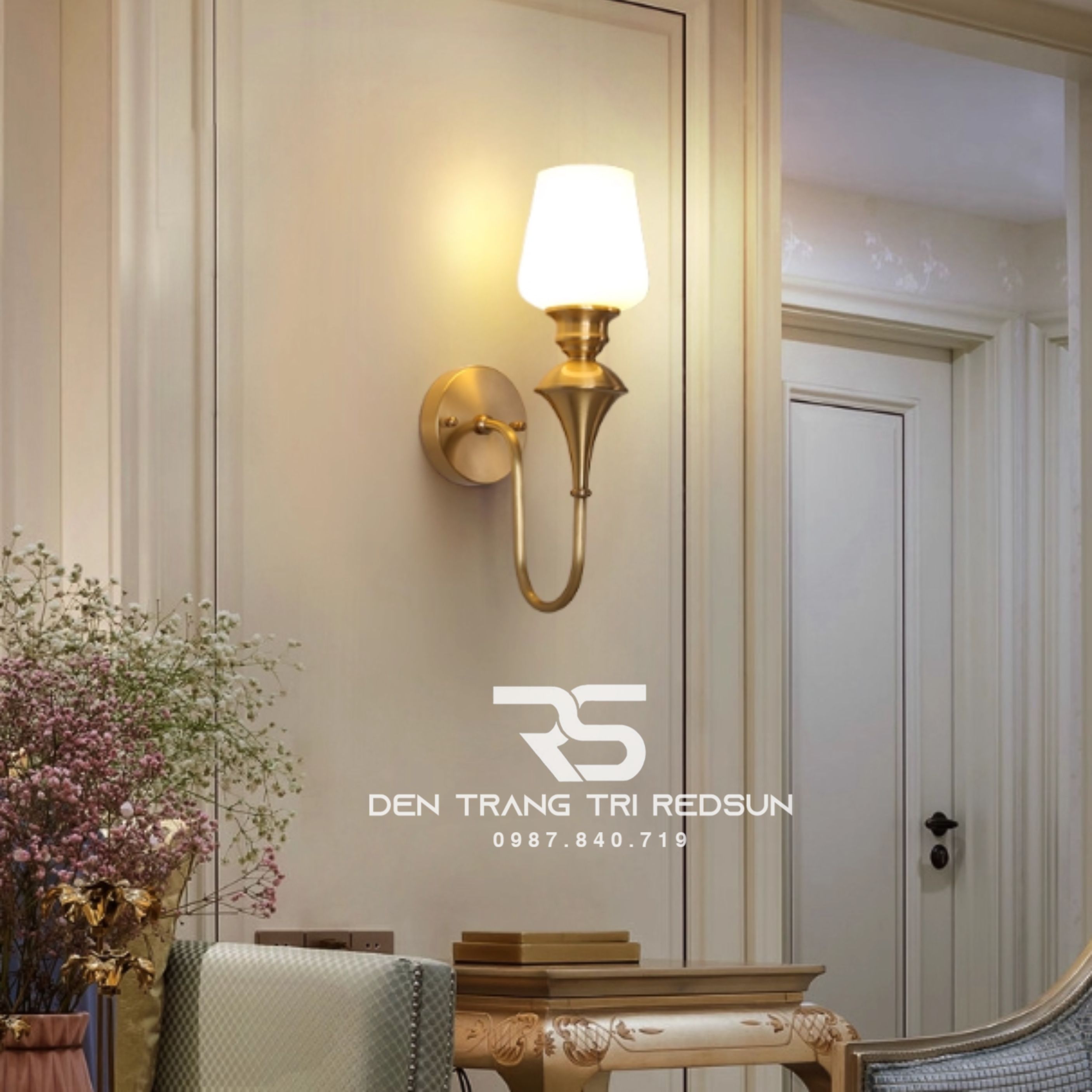 Đèn Tường Trang Trí Phòng Khách, Phòng Ngủ, Cầu Thang Phong Cách Bắc Âu DT-3286