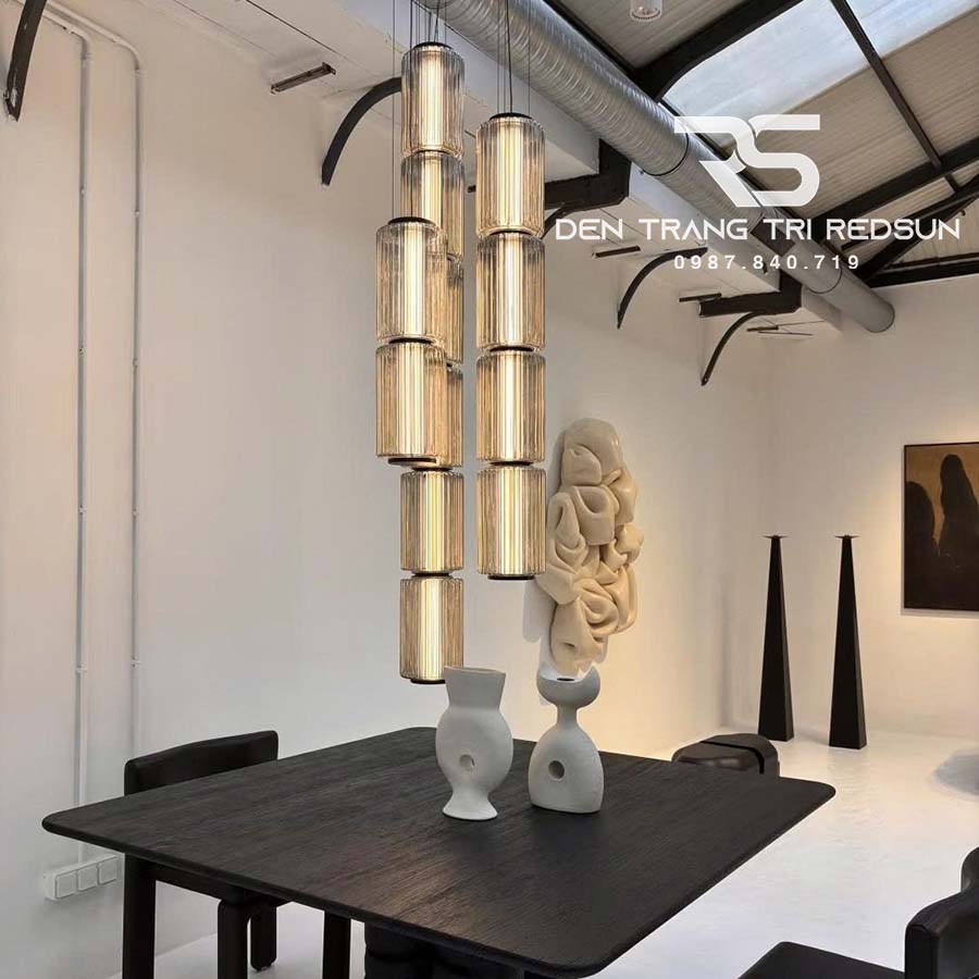 Đèn Thả Bàn Ăn Hiện Đại Phong Cách Bắc Âu Dạng Khối DC-T118