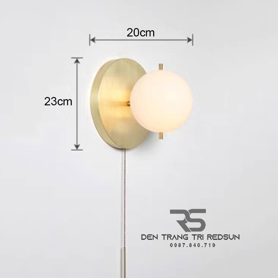 Đèn Tường Trang Trí Phòng Khách, Phòng Ngủ, Cầu Thang Phong Cách Bắc Âu DT-1030