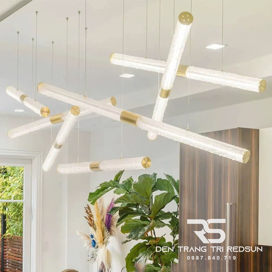 Đèn Thả Bàn Ăn Hiện Đại Phong Cách Bắc Âu Dáng Dài DC-T098