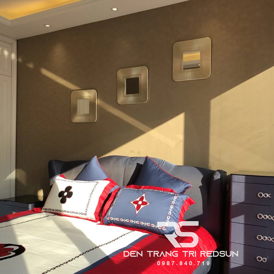 Gương Treo Tường Nghệ Thuật Trang Trí Phòng Khách, Phòng Ngủ Phong Cách Bắc Âu GDC-007