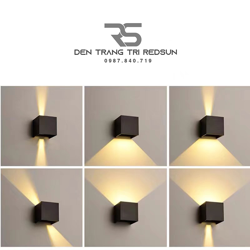 Đèn Led Tường Trang Trí Ngoài Trời, Phòng Khách, Phòng Ngủ, Cầu Thang Hiện Đại DT-C687