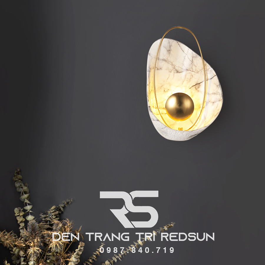 Đèn Tường Trang Trí Phòng Khách, Phòng Ngủ, Cầu Thang Dáng Vỏ Sò Phong Cách Bắc Âu DT-BVK130