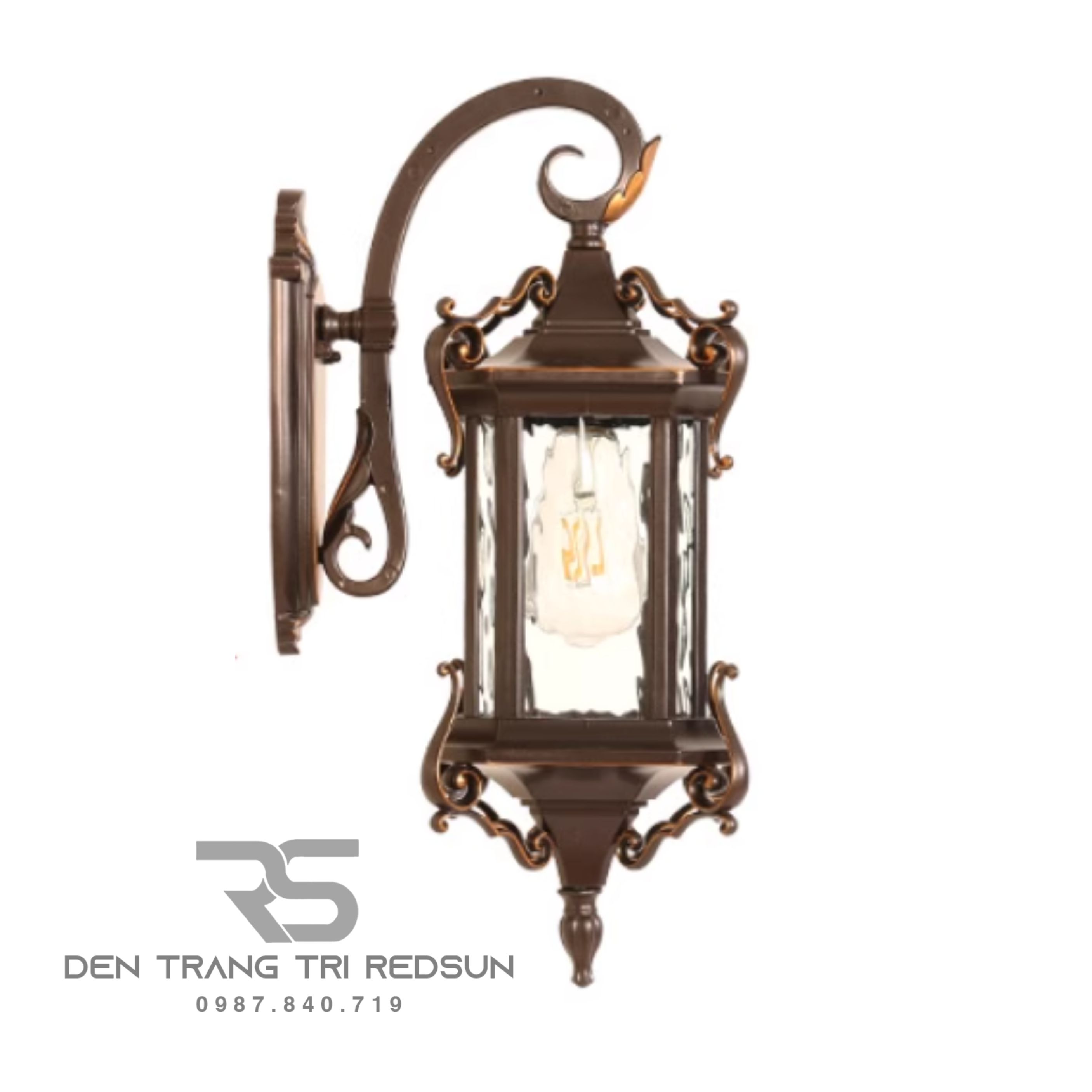 Đèn Tường Chùa Hợp Kim Lắp Ngoài Trời DT-C8012