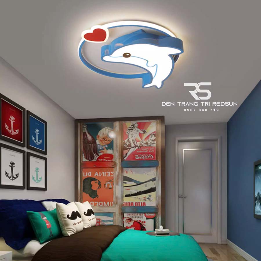 Đèn Mâm Ốp Trần Phòng Ngủ Trẻ Em MN087