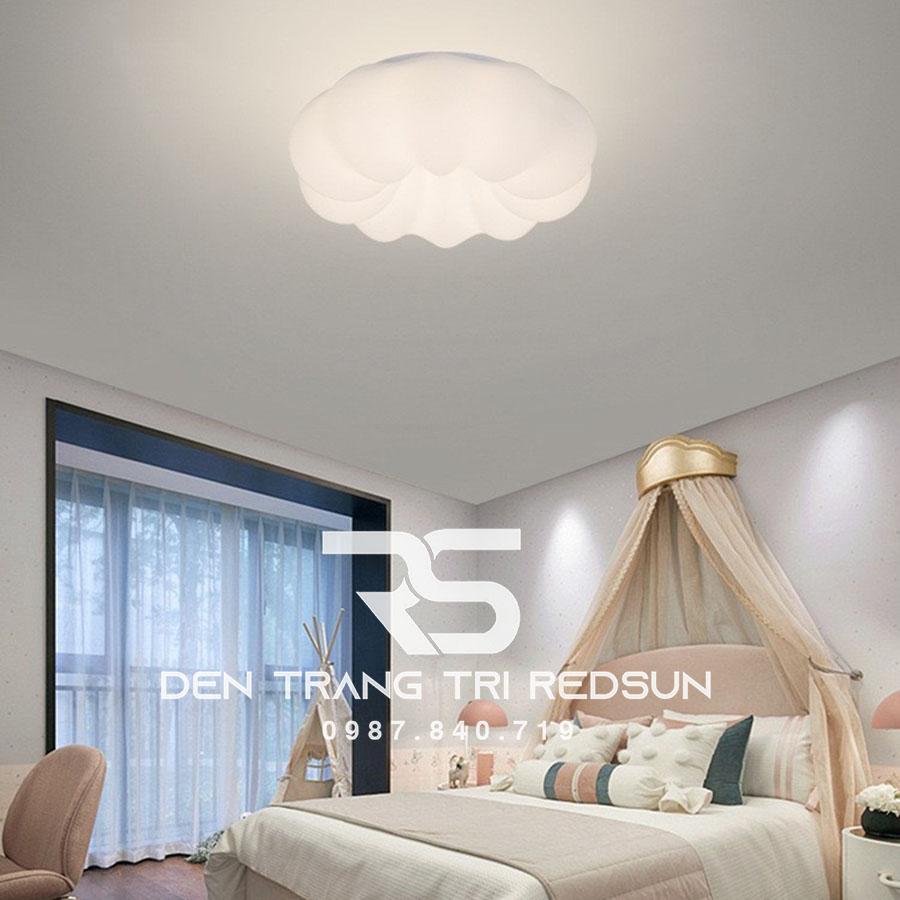 Đèn Thả Trần Phòng Khách, Phòng Ngủ, Bàn Ăn Hiện Đại Phong Cách Bắc Âu Chất Liệu Mica DC-L058