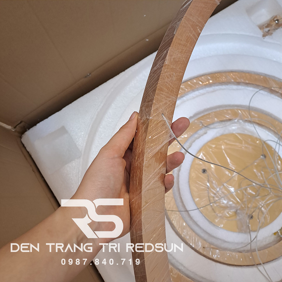 Đèn thả nhiều vòng hiện đại G8 - 3 vòng