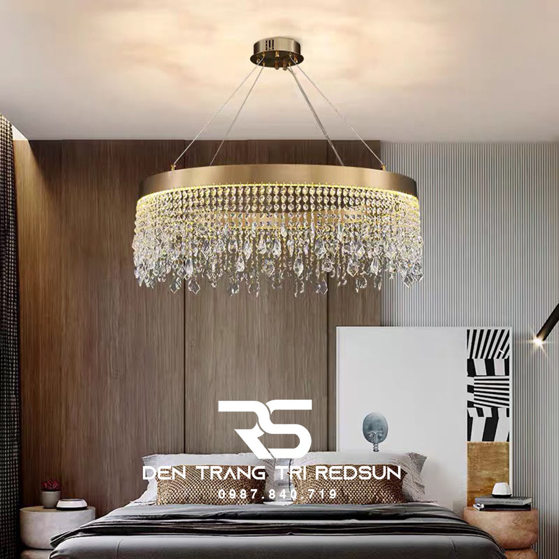 Đèn Thả Pha Lê Phòng Khách, Phòng Ngủ, Bàn Ăn Hiện Đại TPL035