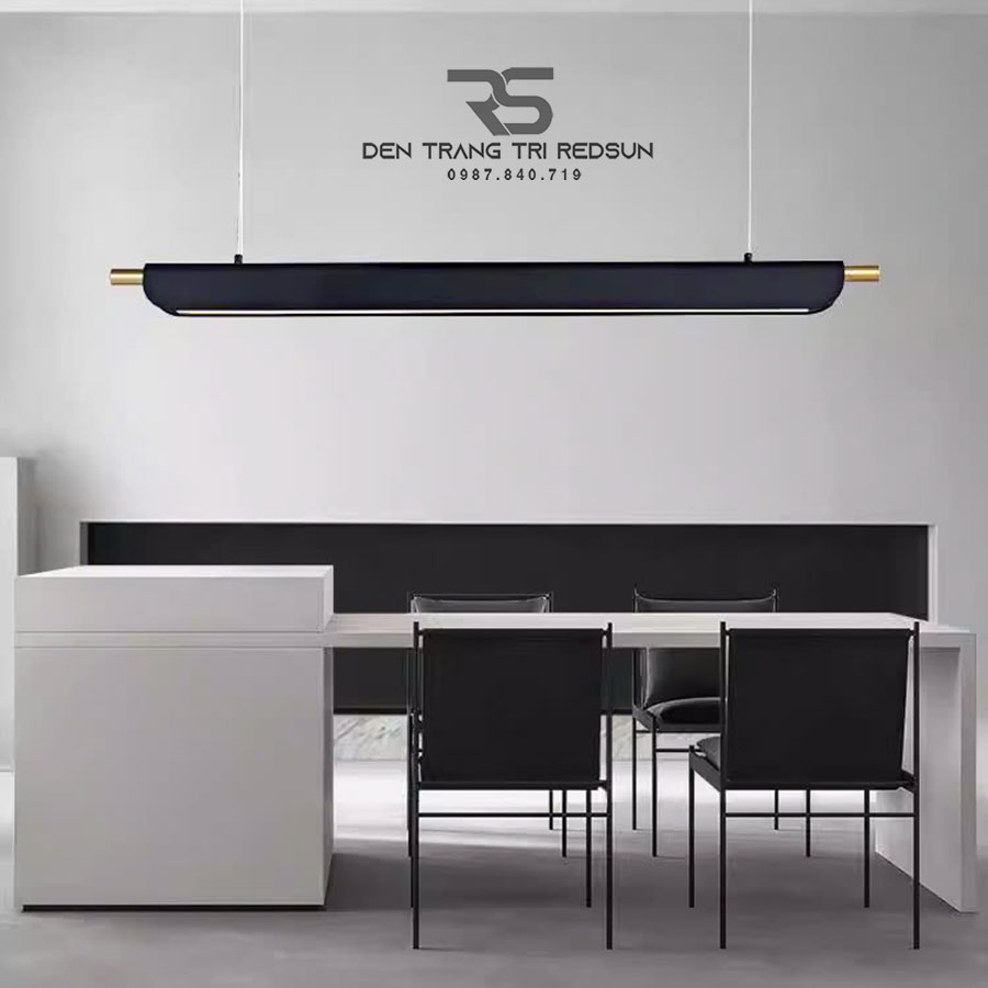 Đèn Thả Bàn Ăn, Bàn Đảo Hiện Đại Phong Cách Bắc Âu Dáng Dài DC-T094