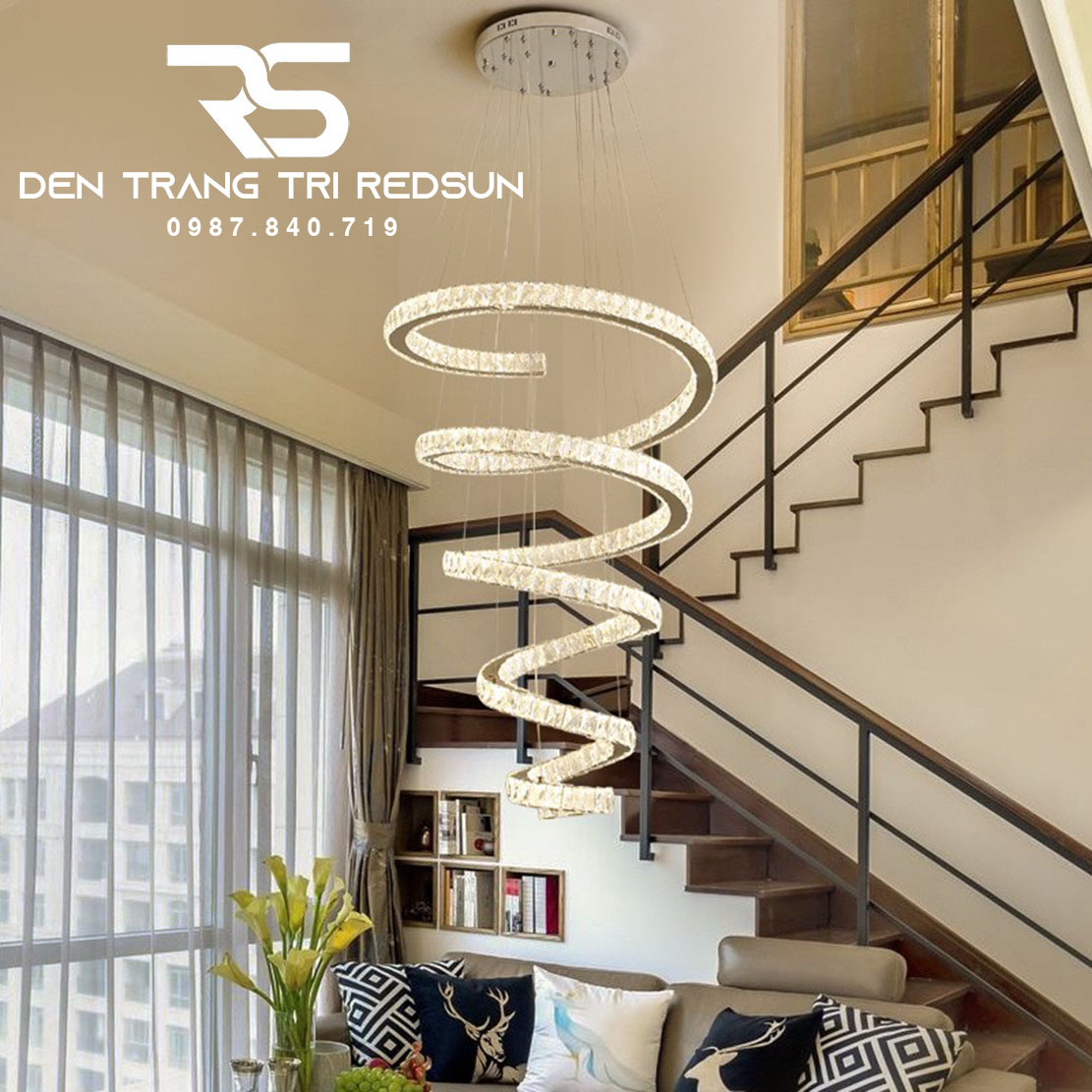 Đèn Thả Pha Lê Phòng Khách, Phòng Ngủ, Bàn Ăn Hiện Đại TPL038