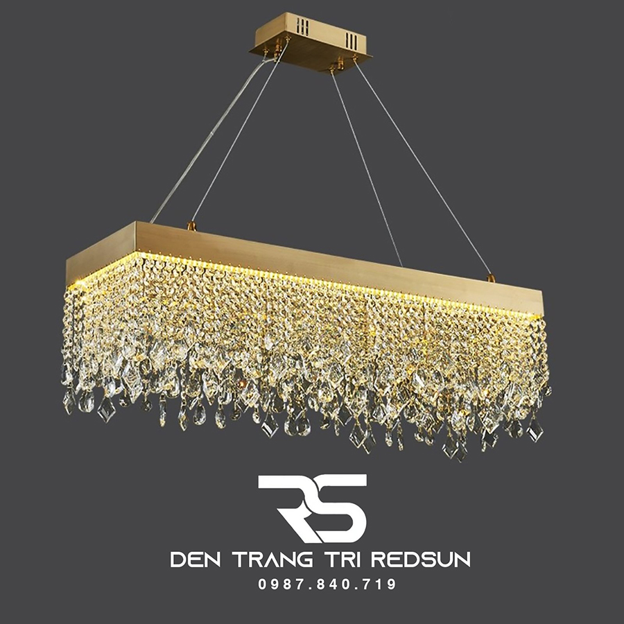 Đèn Thả Pha Lê Phòng Khách, Phòng Ngủ, Bàn Ăn Hiện Đại TPL035