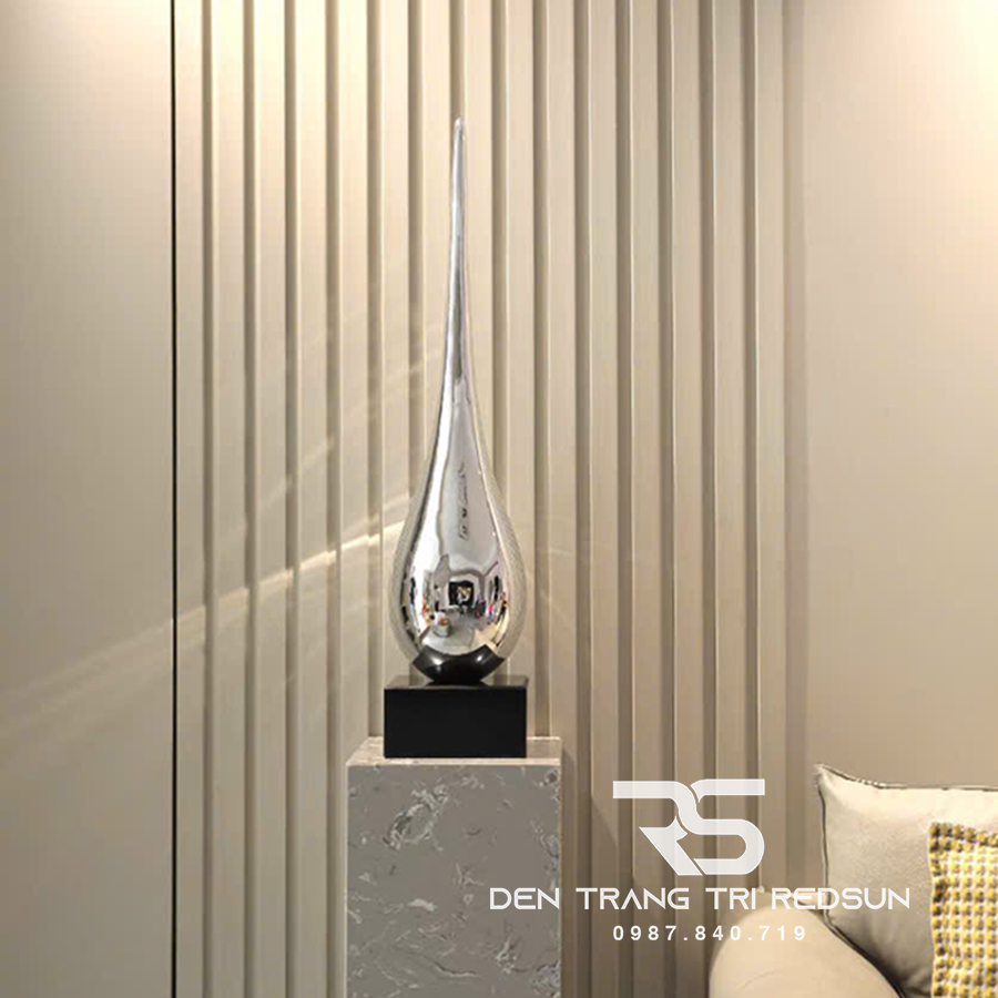 Đồ Trang Trí Nội Thất Phòng Khách, Hành Lang, Sảnh Chờ Phong Cách Bắc Âu Hình Giọt Nước DDC-004