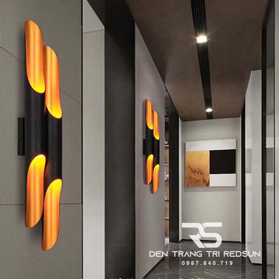 Đèn Tường Hình Sáo Trúc Đôi Trang Trí Quán Cafe, Nhà Hàng, Phòng Khách, Phòng Ngủ, Cầu Thang DT1126