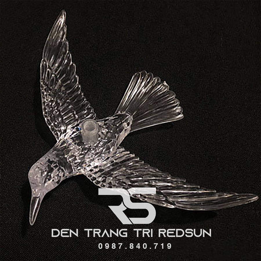 Đèn Thả Trần Chim Bồ Câu Hiện Đại Lắp Thông Tầng Cầu Thang, Phòng Khách, Bàn Ăn HTK034