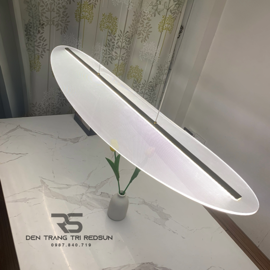Đèn Thả Bàn Ăn Hiện Đại Hình Lá Acrylic Phong Cách Bắc Âu DC-T090