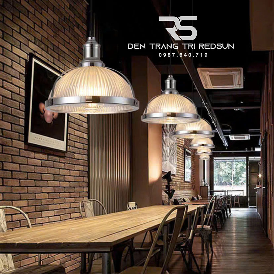 Đèn Thả Trang Trí Bàn Ăn, Bàn Đảo, Quán Cà Phê Phong Cách Retro CDT-1036